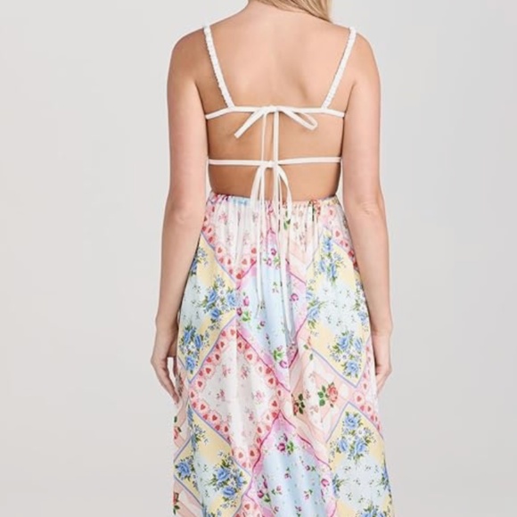 For Love & Lemons Women's Cassandra Midi Dress - Picture 3 of 3